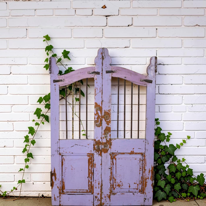 Pair of Vintage Indian Garden Dog Gates
