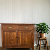 Vintage Wooden Sideboard Cupboard Cabinet