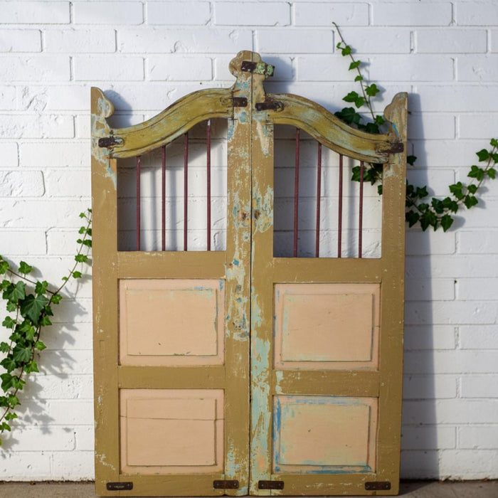 Pair of Vintage Indian Garden Dog Gates