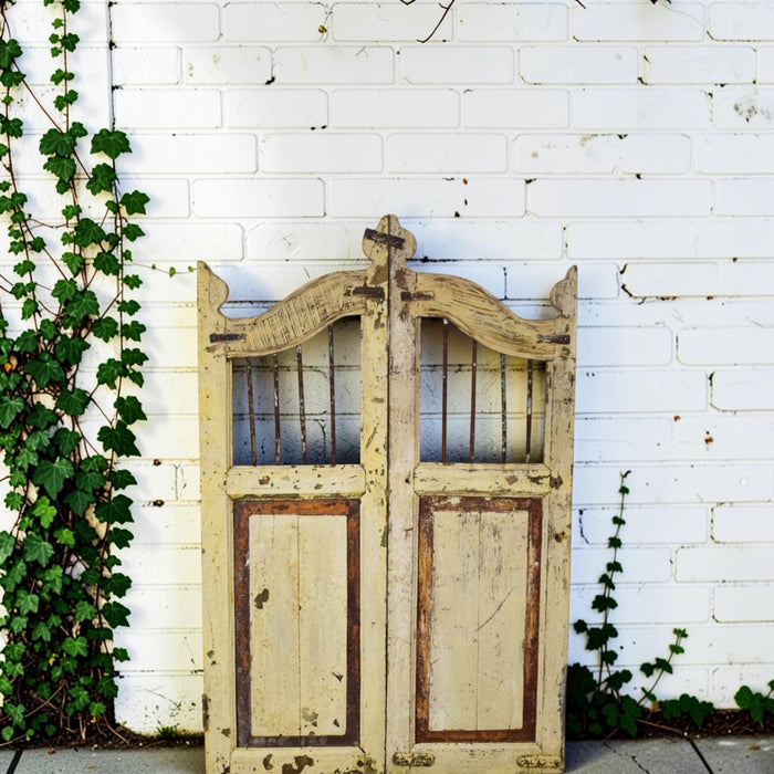 Pair of Vintage Indian Garden Dog Gates