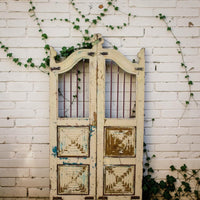 Pair of Vintage Indian Garden Dog Gates