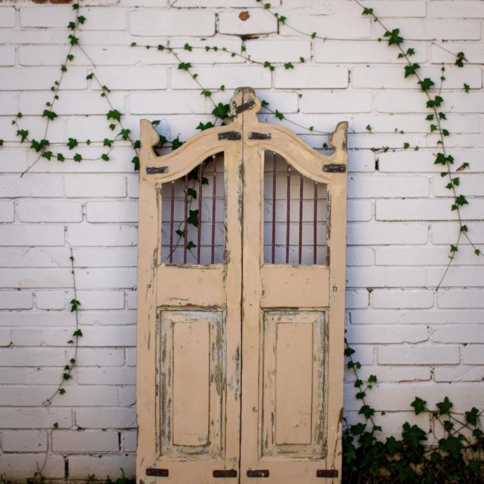 Pair of Vintage Indian Garden Dog Gates