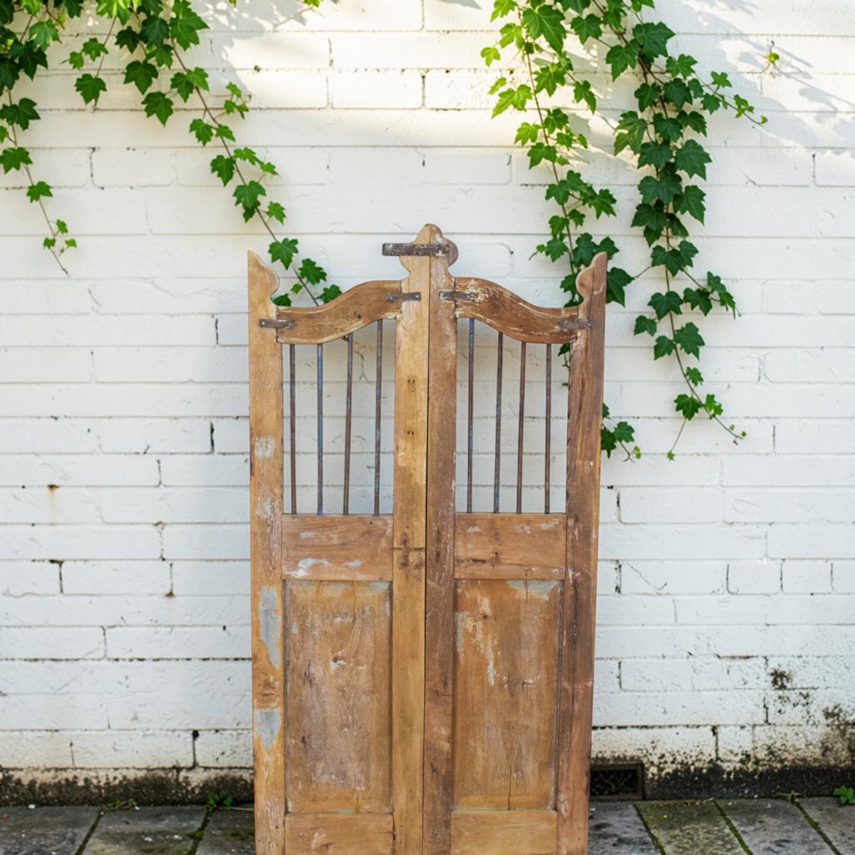Pair of Vintage Indian Garden Dog Gates