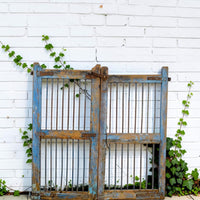Pair of Vintage Indian Garden Dog Gates