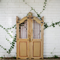 Pair of Vintage Indian Garden Dog Gates