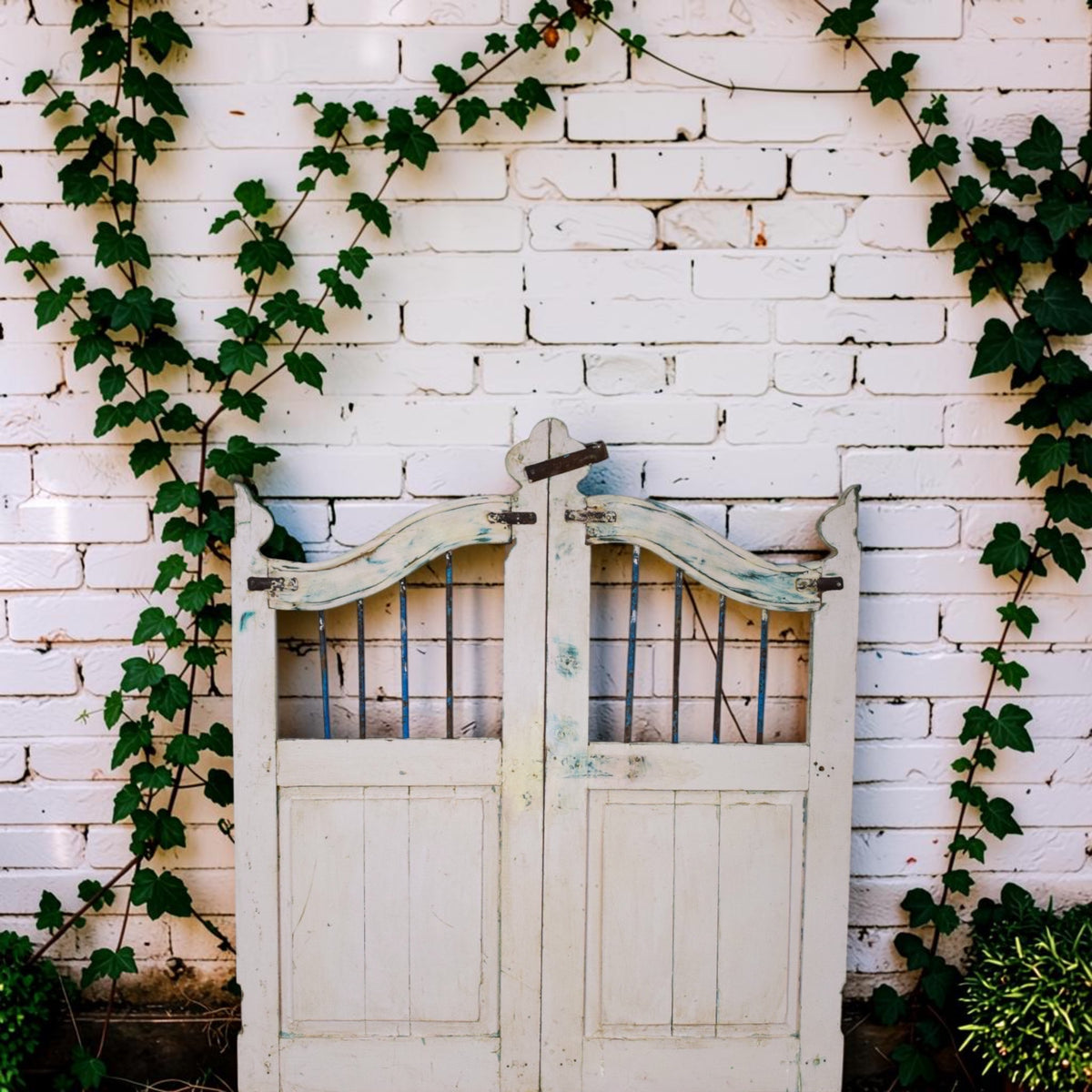 Pair of Vintage Indian Garden Dog Gates