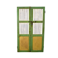 Pair of Antique Vintage Indian Doors Shutters